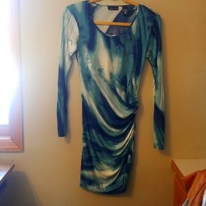 NY&C marbled dress XS bodycon